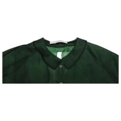 Chloé Chemisier Court Festonné En Soie Verte -Chloé 477779 7