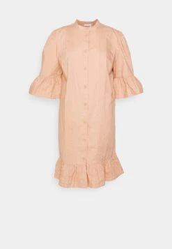 See By Chloé Robe Chemise - Apricot 12 See By Chloé Robe Chemise - Apricot -Chloé 49810696737741a8bd6f8cf99b8fec7a