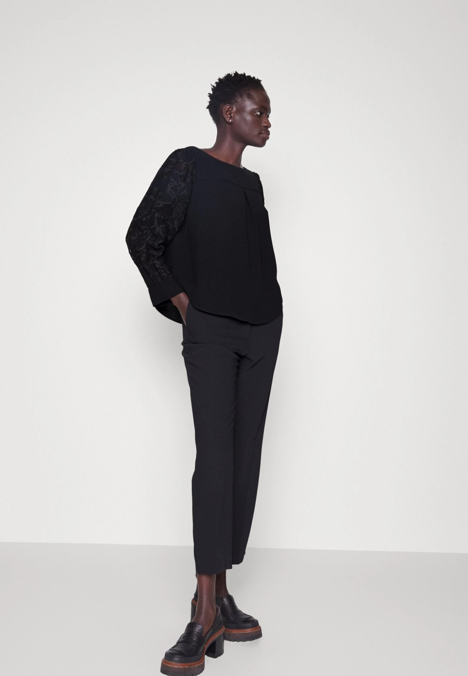 See By Chloé T-Shirt À Manches Longues - Black 7 See By Chloé T-Shirt À Manches Longues - Black – Image 5