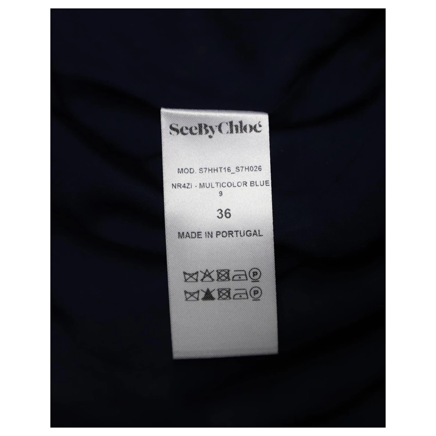 See By Chloé Chemisier En Georgette Fleurie à Volants En Polyester Noir 10 See By Chloé Chemisier En Georgette Fleurie à Volants En Polyester Noir – Image 8