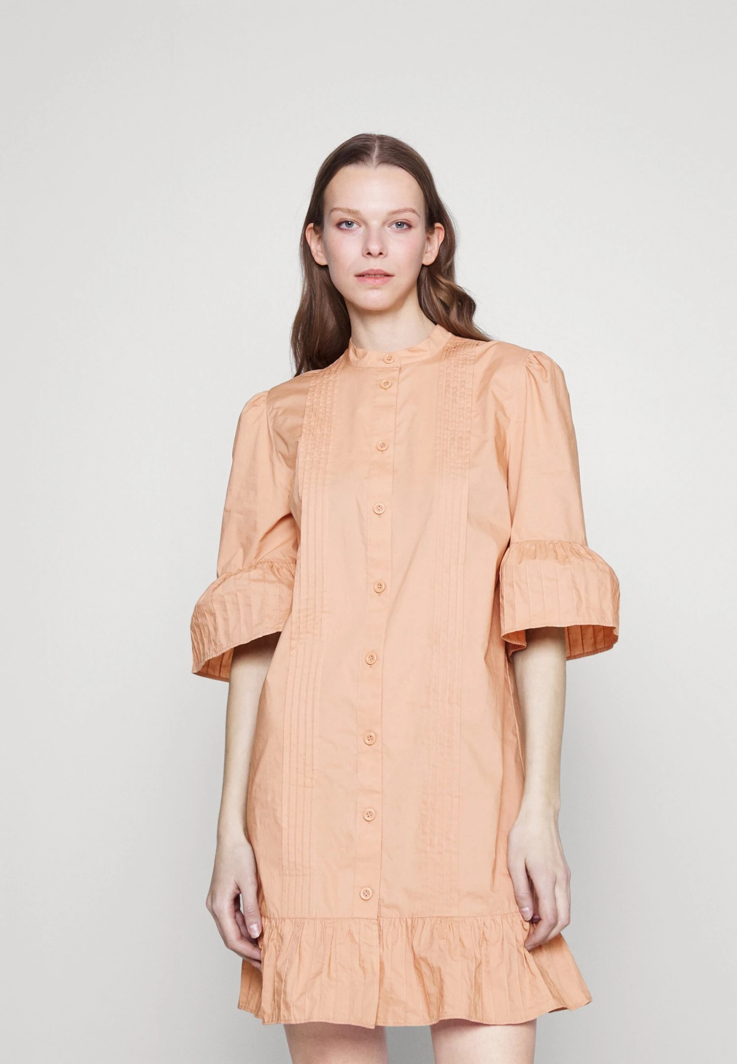 See By Chloé Robe Chemise - Apricot 3 See By Chloé Robe Chemise - Apricot