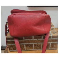 Sac à Bandoulière Rouge Chloé 14 Sac à Bandoulière Rouge Chloé -Chloé 551392 4
