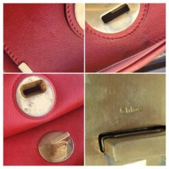 Sac à Bandoulière Rouge Chloé 19 Sac à Bandoulière Rouge Chloé -Chloé 551392 9