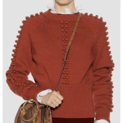 Chloé Pulls, Gilets Corail -Chloé 56888 6