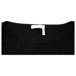 See By Chloé See By Chloe Pull En Maille à Volants En Viscose Noire -Chloé 589137 7