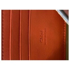 Chloé Chloe Faye Petit Sac à Bandoulière En Cuir Rouge -Chloé 590516 5