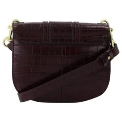 See By Chloé Sac Hana En Cuir Marron Foncé Beige -Chloé 592884 3