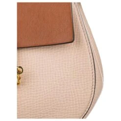 Chloé Sac à Bandoulière En Cuir Marron Chloe Drew Beige -Chloé 597764 7