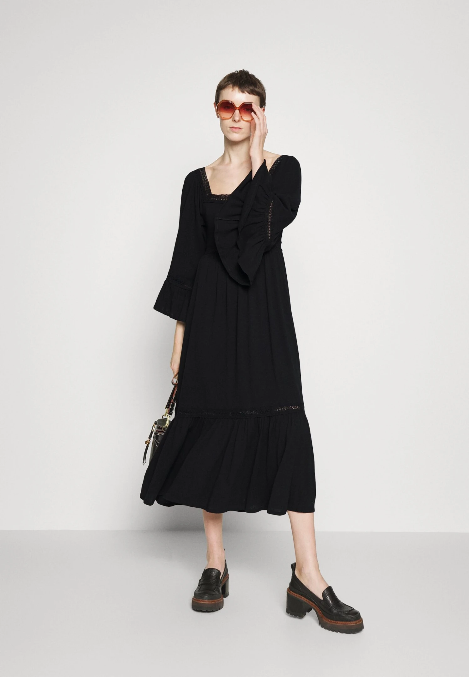 See By Chloé Robe En Jersey - Black 4 See By Chloé Robe En Jersey - Black – Image 2