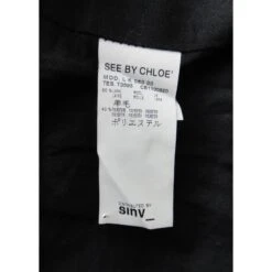 See By Chloé Manteaux Noir Blanc -Chloé 60708 6