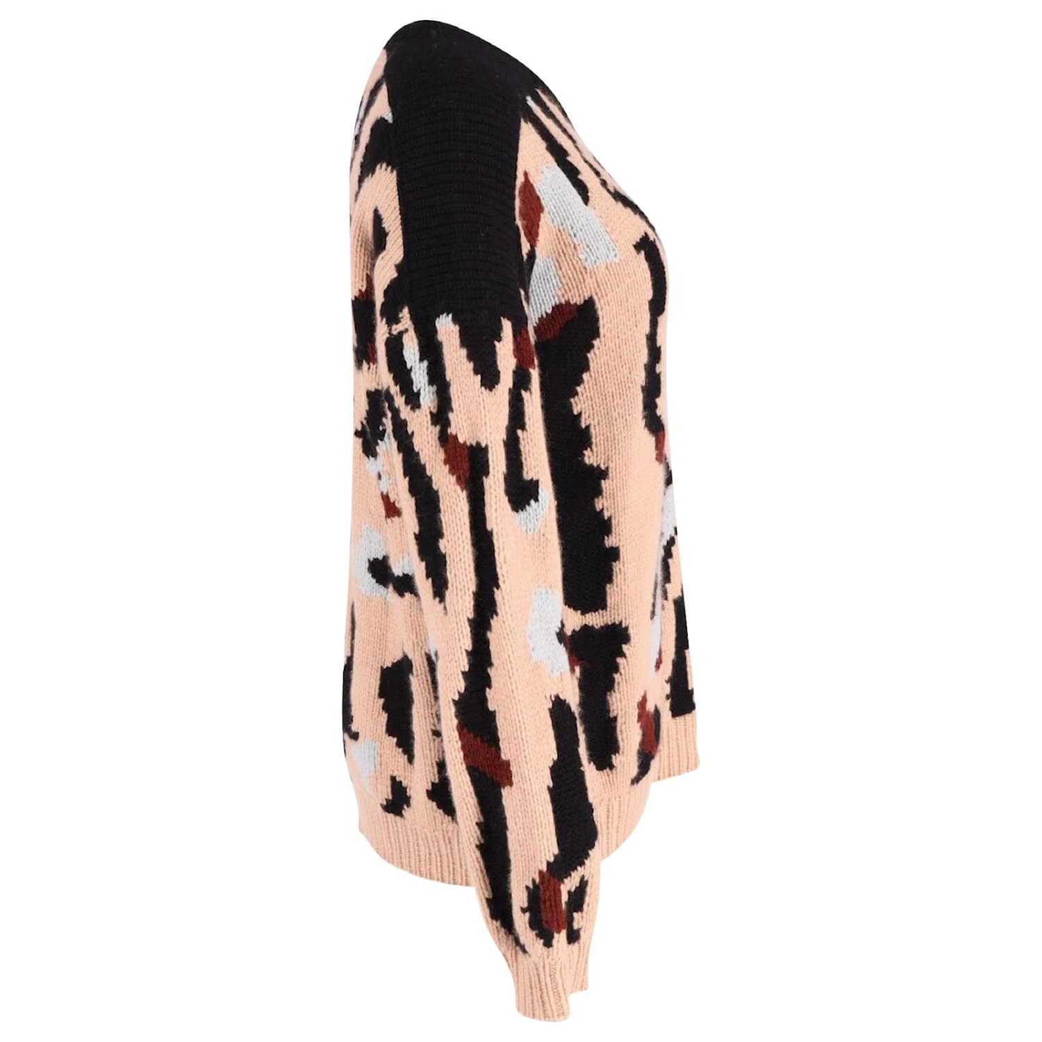 Chloé Chloe Pull En Grosse Maille Imprimé En Cachemire Multicolore 3 Chloé Chloe Pull En Grosse Maille Imprimé En Cachemire Multicolore – Image 2