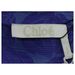 Chloé Chemisier Chloe Lavalliere En Viscose Violet -Chloé 617752 4