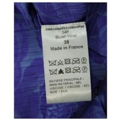 Chloé Chemisier Chloe Lavalliere En Viscose Violet -Chloé 617752 5