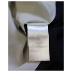 Chloé Chemisier Bicolore Chloe En Soie Bleu Marine/blanc -Chloé 623314 8