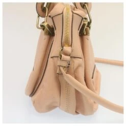 Sac à Main Chloé En Cuir 2façon Pink Auth Am2241g Rose -Chloé 634211 3