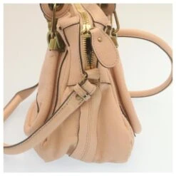 Sac à Main Chloé En Cuir 2façon Pink Auth Am2241g Rose -Chloé 634211 4