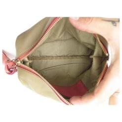 Chloé NEUF TROUSSE A MAIN CHLOE 16CM SAC POCHETTE EN CUIR GRAINE TAUPE HAND BAG PURSE -Chloé 636982 5