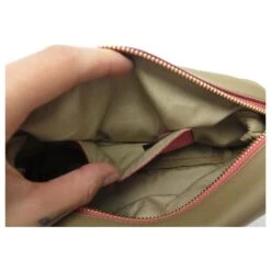 Chloé NEUF TROUSSE A MAIN CHLOE 16CM SAC POCHETTE EN CUIR GRAINE TAUPE HAND BAG PURSE -Chloé 636982 7