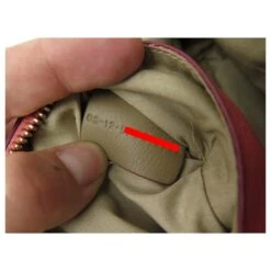 Chloé NEUF TROUSSE A MAIN CHLOE 16CM SAC POCHETTE EN CUIR GRAINE TAUPE HAND BAG PURSE -Chloé 636982 8