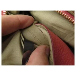 Chloé NEUF TROUSSE A MAIN CHLOE 16CM SAC POCHETTE EN CUIR GRAINE TAUPE HAND BAG PURSE -Chloé 636982 9