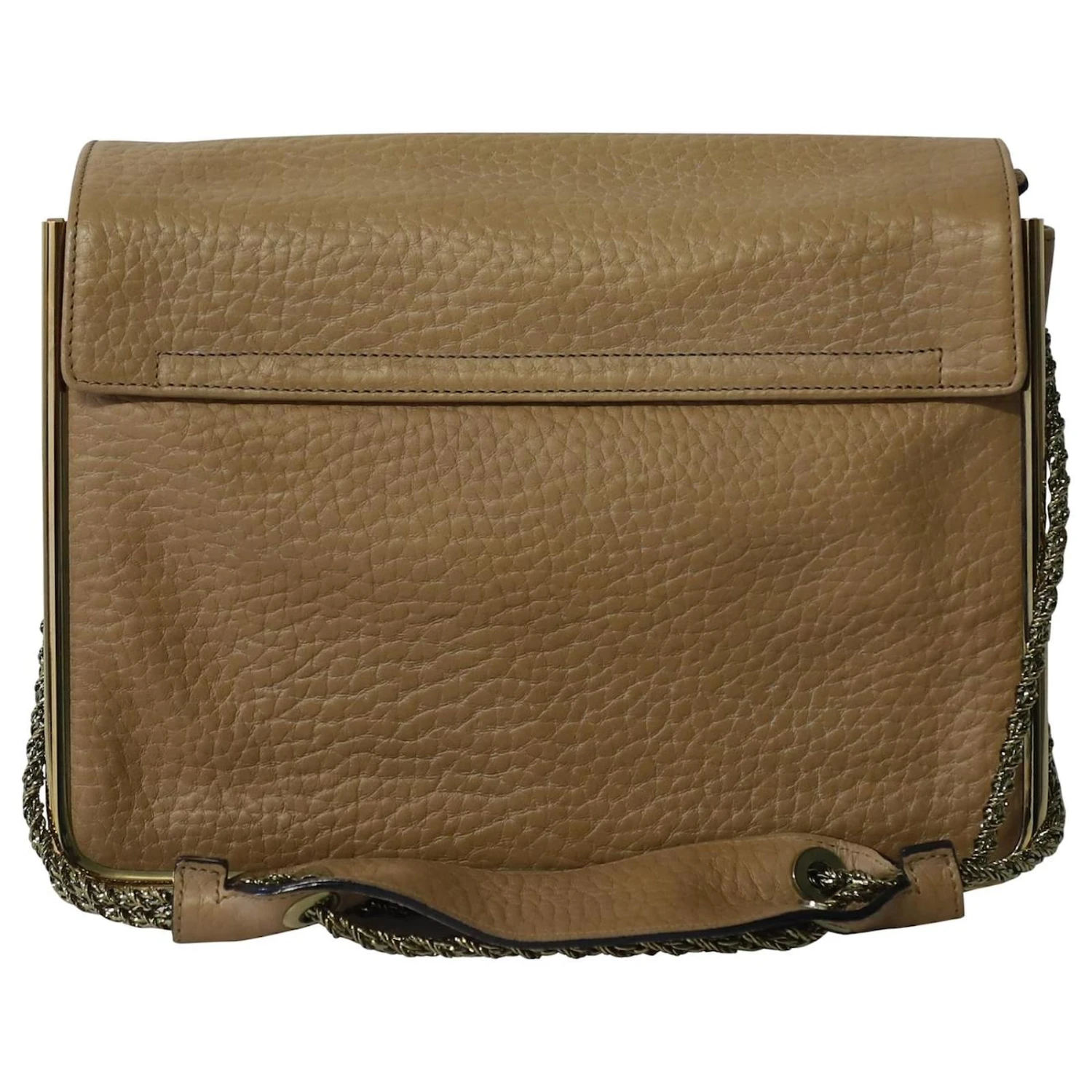 Chloé Sac à Bandoulière Chloe Sally En Cuir Marron Caramel 6 Chloé Sac à Bandoulière Chloe Sally En Cuir Marron Caramel – Image 4