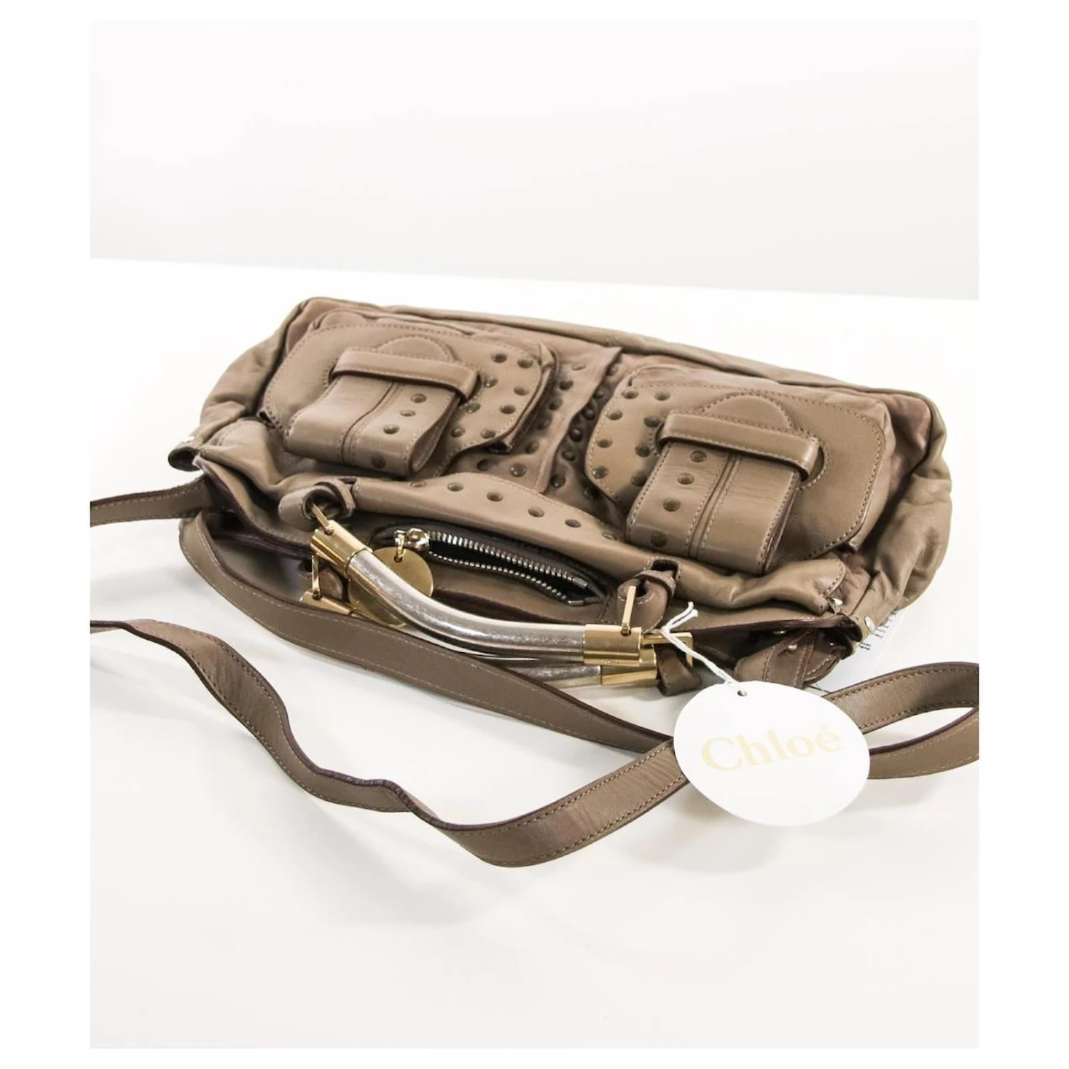 Sac À Main Chloé Gris 6 Sac À Main Chloé Gris – Image 4