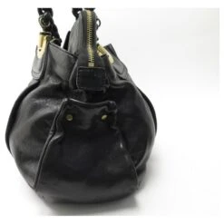 Chloé SAC A MAIN CHLOE HELOISE GM 7AS799-50 EN CUIR NOIR BLACK LEATHER HAND BAG 14 Chloé SAC A MAIN CHLOE HELOISE GM 7AS799-50 EN CUIR NOIR BLACK LEATHER HAND BAG -Chloé 650171 3