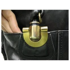 Chloé SAC A MAIN CHLOE HELOISE GM 7AS799-50 EN CUIR NOIR BLACK LEATHER HAND BAG 17 Chloé SAC A MAIN CHLOE HELOISE GM 7AS799-50 EN CUIR NOIR BLACK LEATHER HAND BAG -Chloé 650171 6