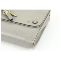 Chloé Portefeuille Long Paddington En Cuir Gris X Or 17 Chloé Portefeuille Long Paddington En Cuir Gris X Or -Chloé 658293 6