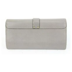 Chloé Portefeuille Long Paddington En Cuir Gris X Or 19 Chloé Portefeuille Long Paddington En Cuir Gris X Or -Chloé 658293 8