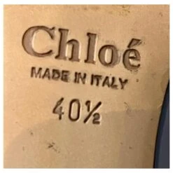 Chloé Chloe Brevet Ricoperto Escarpins Peep Toe De Couleur Lavande Violet -Chloé 661739 6