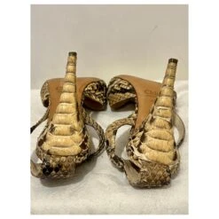 Sandales De Soirée En Python Chloé Multicolore -Chloé 664543 8