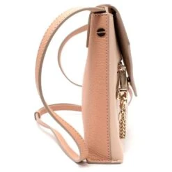 Chloé Chloe Cassie Sac à Bandoulière Enveloppe En Cuir Souple Et Grainé Rose Poudré 11 Chloé Chloe Cassie Sac à Bandoulière Enveloppe En Cuir Souple Et Grainé Rose Poudré -Chloé 664712 2