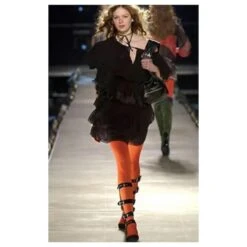 Chloé AW03 Sac à Poignée En Chaîne Noir -Chloé 677742 2