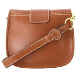 See By Chloé Sac Saddie En Cuir Caramello Marron 8 See By Chloé Sac Saddie En Cuir Caramello Marron -Chloé 678959 3