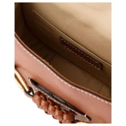 See By Chloé Sac Saddie En Cuir Caramello Marron 9 See By Chloé Sac Saddie En Cuir Caramello Marron -Chloé 678959 4