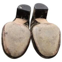 Chloé Lauren Escarpins Festonnés En Velours Marron -Chloé 686355 6