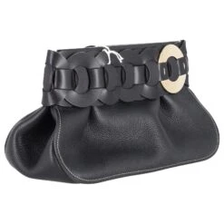 Pochette Tressée Chloé Darryl En Cuir De Veau Noir Cuir 9 Pochette Tressée Chloé Darryl En Cuir De Veau Noir Cuir -Chloé 687325 2