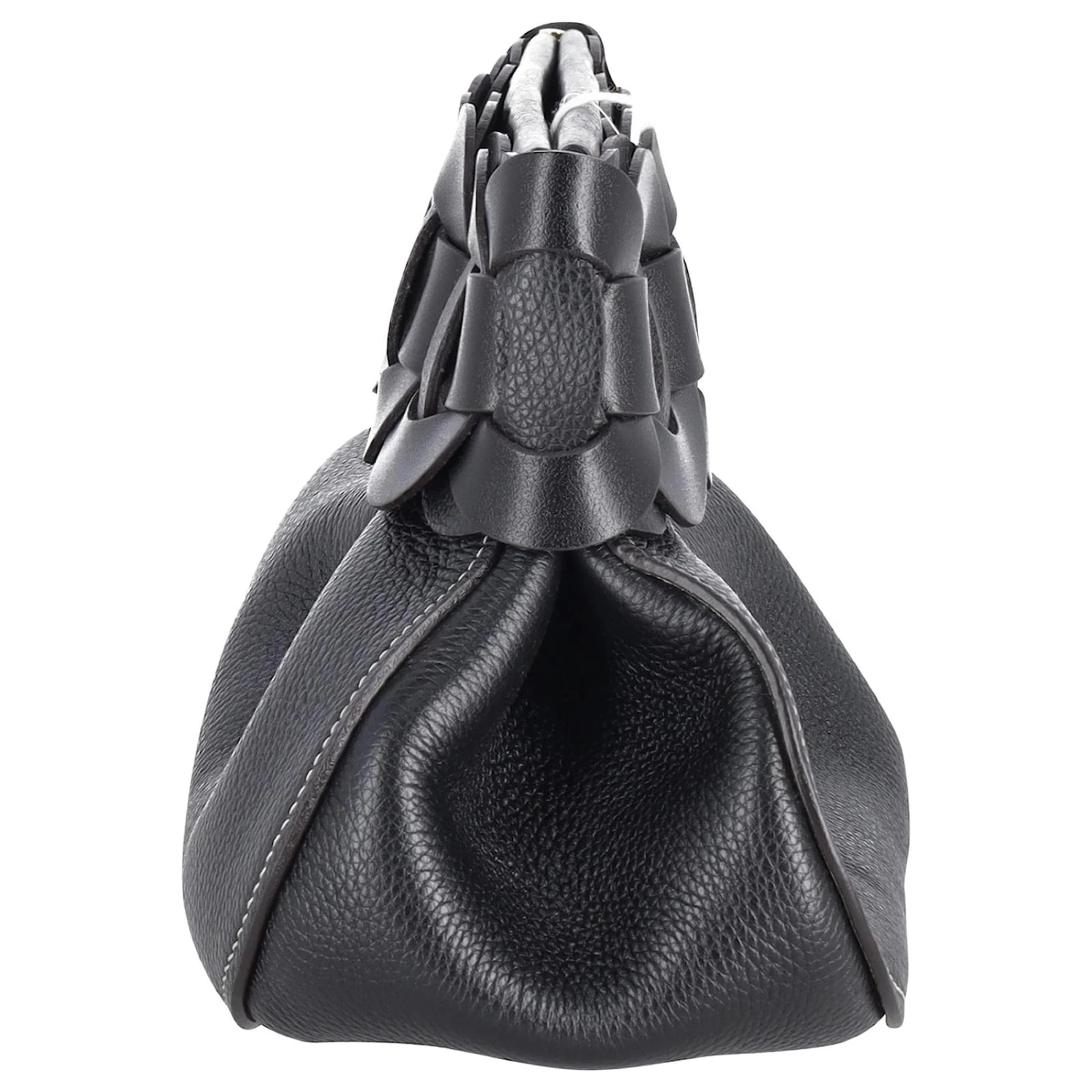 Pochette Tressée Chloé Darryl En Cuir De Veau Noir Cuir 5 Pochette Tressée Chloé Darryl En Cuir De Veau Noir Cuir – Image 3