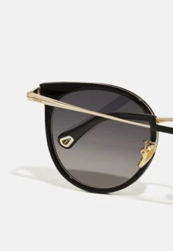 Chloé Lunettes De Soleil - Black/Gold-Coloured/Grey -Chloé 68a9649857c14538a4d65a65c08552c8