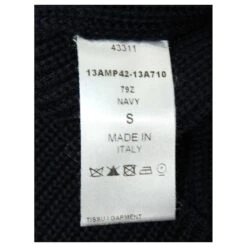 Pull Chloé à Manches Crochet En Laine Mérinos Bleu Marine 11 Pull Chloé à Manches Crochet En Laine Mérinos Bleu Marine -Chloé 690679 5