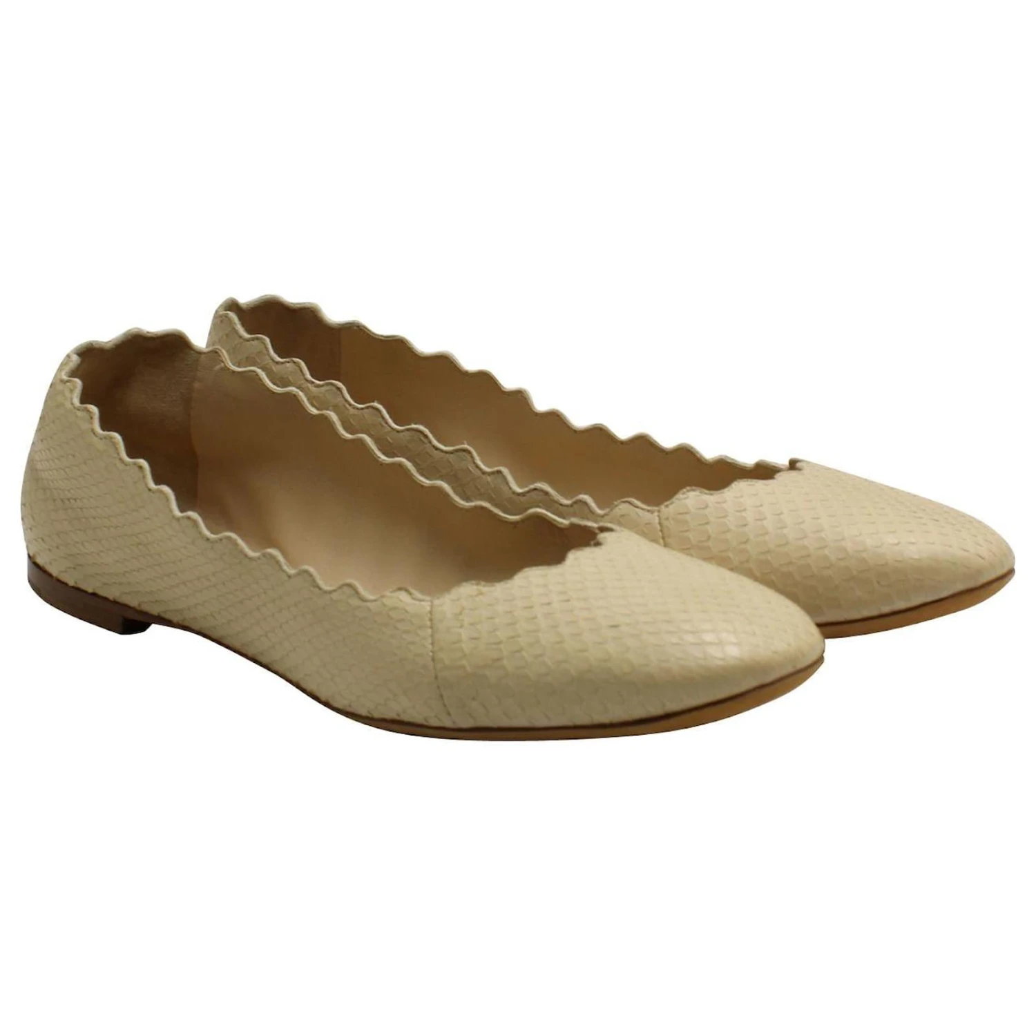 Chloé Ballerines Nues Lauren Chair 4 Chloé Ballerines Nues Lauren Chair – Image 2