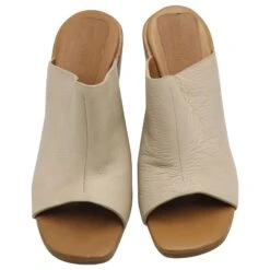 See By Chloé See By Chloe Anna Mules Compensées En Cuir Nude Chair 12 See By Chloé See By Chloe Anna Mules Compensées En Cuir Nude Chair -Chloé 696044 3