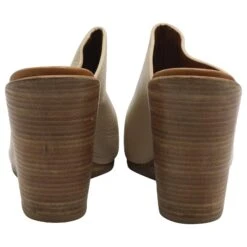 See By Chloé See By Chloe Anna Mules Compensées En Cuir Nude Chair 14 See By Chloé See By Chloe Anna Mules Compensées En Cuir Nude Chair -Chloé 696044 5