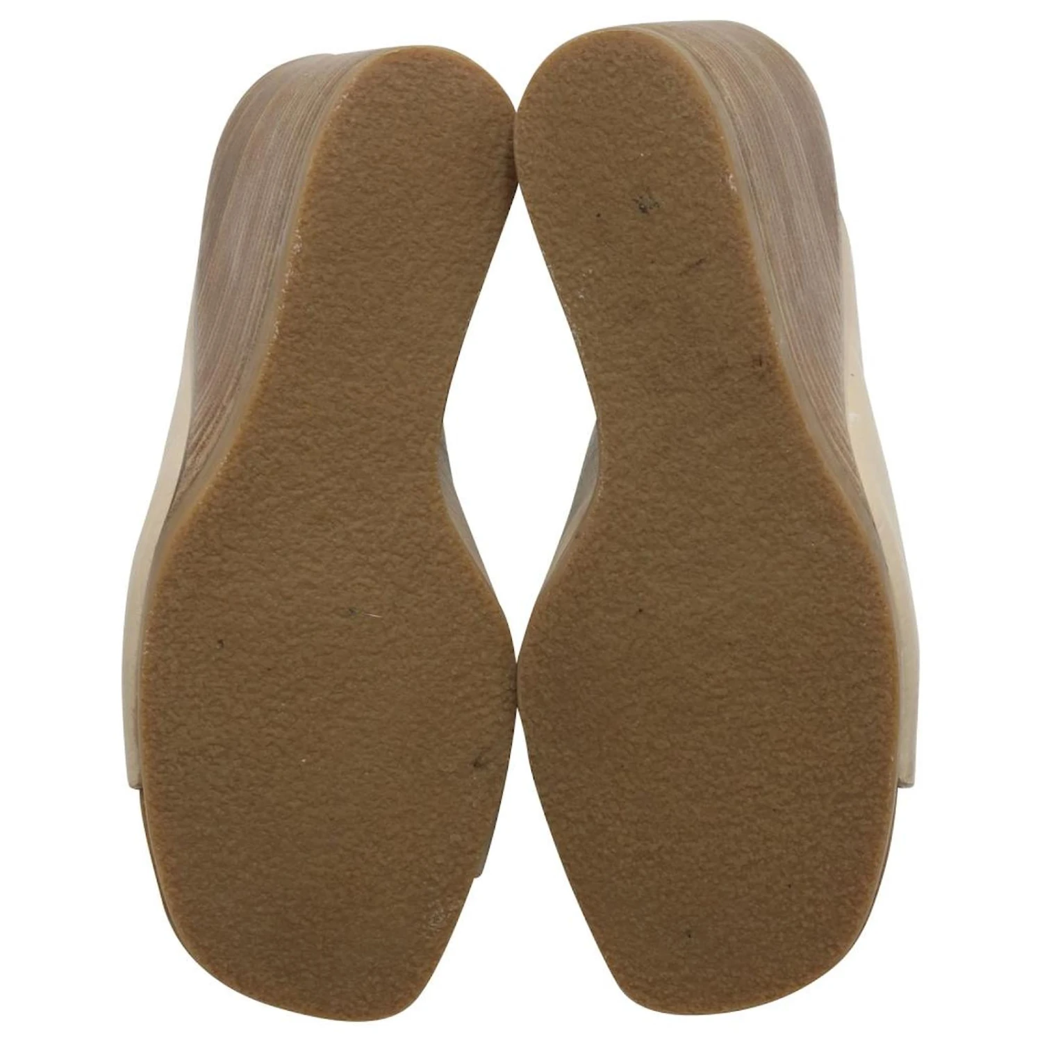 See By Chloé See By Chloe Anna Mules Compensées En Cuir Nude Chair 8 See By Chloé See By Chloe Anna Mules Compensées En Cuir Nude Chair – Image 6