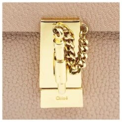 Mini Sac Chloé Drew En Cuir Grainé Blush GHW Chair -Chloé 698389 10