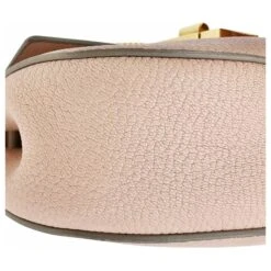 Mini Sac Chloé Drew En Cuir Grainé Blush GHW Chair -Chloé 698389 9