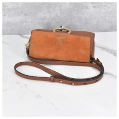 Chloé Sac à Bandoulière Faye En Cuir H13094 Marron 14 Chloé Sac à Bandoulière Faye En Cuir H13094 Marron -Chloé 731153 3