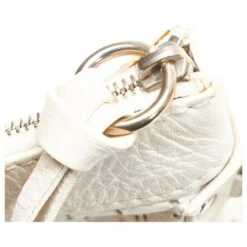 Chloé Sac à Bandoulière En Cuir Perforé Blanc 15 Chloé Sac à Bandoulière En Cuir Perforé Blanc -Chloé 731220 5