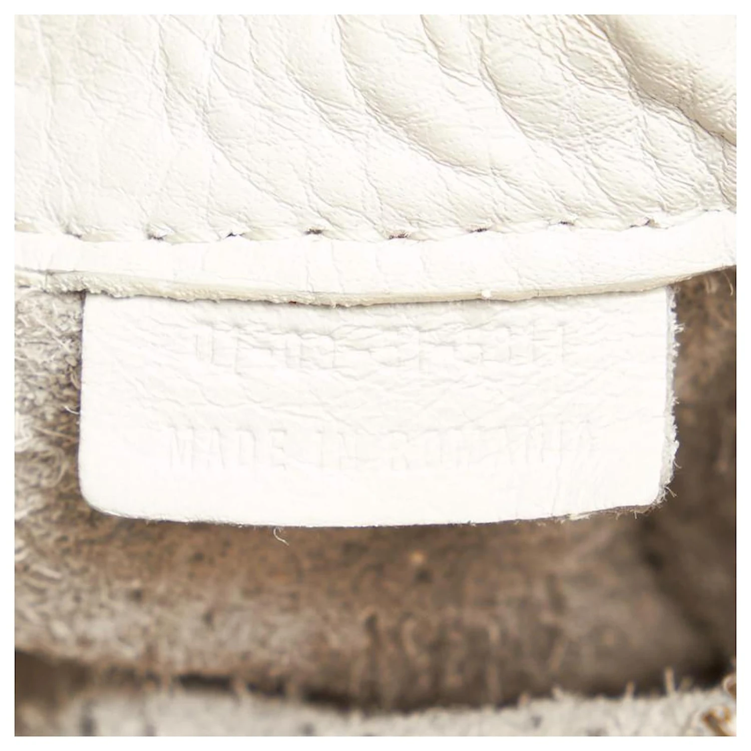 Chloé Sac à Bandoulière En Cuir Perforé Blanc 10 Chloé Sac à Bandoulière En Cuir Perforé Blanc – Image 8